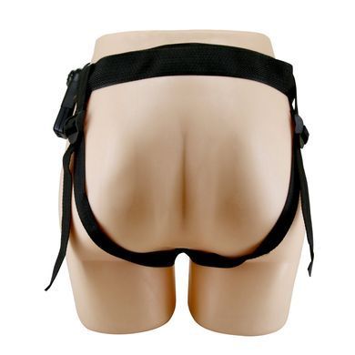 Страпон унисекс с вибростимуляцией Pretty Love - Marion Universal Strap-On Harness, Dildo 7.4'', BW-022099Z
