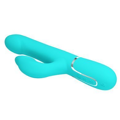 Вибромассажер с поступательным движением серии Pretty Love - Falin Twinkled Tenderness Green 7 vibration functions 4 rolling functions, BW-500012-1