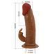 Страпон унисекс с вибростимуляцией Pretty Love - Marion Universal Strap-On Harness, Dildo 7.4'', BW-022099Z