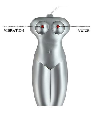 Мастурбатор вагина и анус с вибрацией, подогревом и звуковым сопровождением BAILE - VAGINA AND ASS, Heating function Vibration Sex talk, BM-009023S