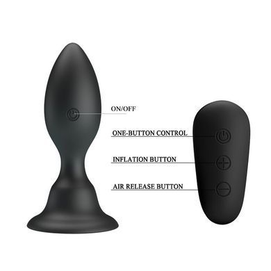 Анальний стимулятор з вібрацією MR PLAY-VIBRATING ANAL PLUG, BI-040076W-MR