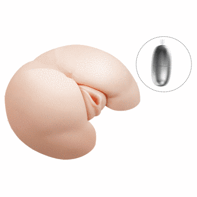 Мастурбатор вагина и анус с вибрацией, подогревом и звуковым сопровождением BAILE - VAGINA AND ASS, Heating function Vibration Sex talk, BM-009023S