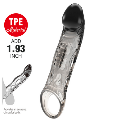 Подовжуюча насадка ( на 4.9 см ) Pretty Love - Wayde Penis Sleeve, BI-026240NM