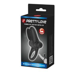 Кольцо эрекционное серии Pretty Love " Vibrant penis ring II" BI-210205