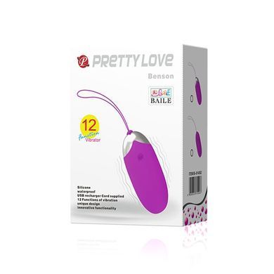 Віброяйце що перезаряджається PRETTY LOVE-Benson, BI-014362