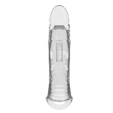 Подовжуюча насадка PRETTY LOVE - Penis Sleeve 8.7" Extender Clear, BI-026241NM