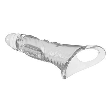 Подовжуюча насадка PRETTY LOVE - Penis Sleeve 8.7" Extender Clear, BI-026241NM