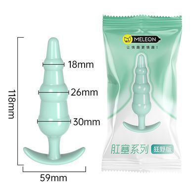 Анальная пробка Meleon - Butt Plug Wild, AP-23