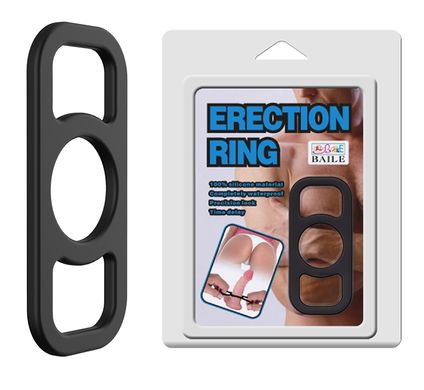 Силиконовое кольцо для полового члена BAILE - Erection Ring, BI-014361