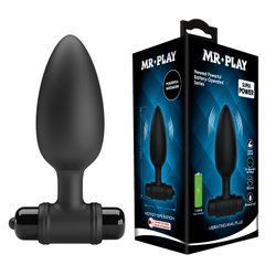 Анальный стимулятор с вибрацией Mr. Play - Super Power Vibrating Anal Plug, BI-040107-MR