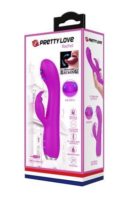 Премиальный вибратор с язычком Pretty Love - RACHEL, BI-014783