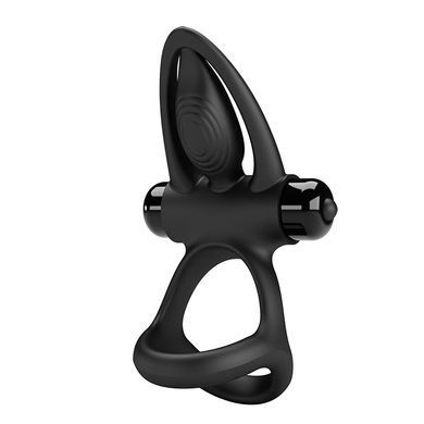 Эрекционное вибро кольцо Pretty Love - Vibration Cock Ring, 10 vibration functions, BI-210306-1
