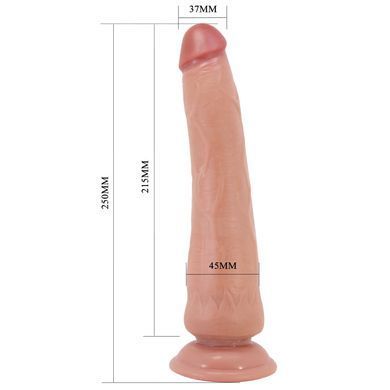 Фаллоимитатор на присоске, с эффектом скользящей кожи LyBaile - Tiemeyer Sliding Skin 9,8&rdquo;, BW-008127LP-1