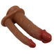Вибратор вагинально-анальный PRETTY LOVE - Double Dildo Hulbert 6.9", BW-008144Z