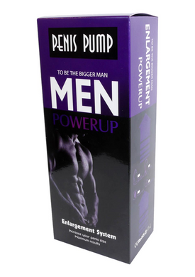 Вакуумная помпа Boss Series: Penis Pump - Men Powerup Clear, BS2600114