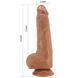 Фаллоимитатор на присоске, с эффектом скользящей кожи LyBaile - DRACO 9.2"(233mm) Sliding Skin, BW-008116LP-1