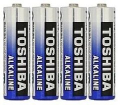 Батарейка щелочная TOSHIBA Alkaline LR3 AAA ( 4 шт )
