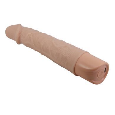 Перезаряжаемый вибратор реалистик Pretty Love - Leander Realistic Vibrating Dildo, BW-500080