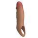 Подовжуюча насадка PRETTY LOVE - Damell Penis Sleeve Brown, BI-026278N-1