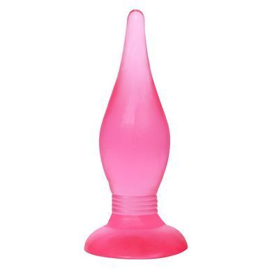 Анальна пробка на присоску "Butt plug" BI-017006 Red
