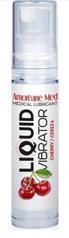 Стимулюючий лубрикант від Amoreane Med: Liquid vibrator-Cherry (рідкий вібратор ), 10 ml