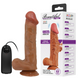 Большой вибратор на присоске BAILE - Buraq Realistic Dildo 9,4", BW-008103ZR-1
