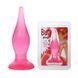 Анальна пробка на присоску "Butt plug" BI-017006 Red