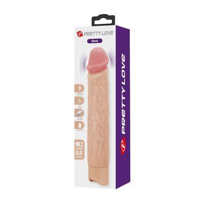 Реалістичний вібратор, що перезаряджається Pretty Love - Osric Realistic Vibrating Dildo, BW-500081