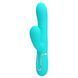 Вібромасажер із поступальним рухом серії Pretty Love - Mariana Twinkled Green 7 vibration functions 4 rolling functions, BW-500034-1