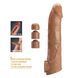 Подовжуюча насадка Pretty Love - Silas Penis Sleeve Brown, BI-026279-1