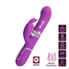 Вібромасажер із поступальним рухом серії Pretty Love - Coale Purple, BW-500013-3