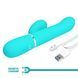 Вібромасажер із поступальним рухом серії Pretty Love - Mariana Twinkled Green 7 vibration functions 4 rolling functions, BW-500034-1