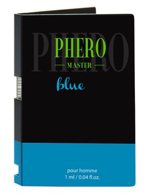Духи с феромонами для мужчин PHERO MASTER BLUE for men , 1 ml