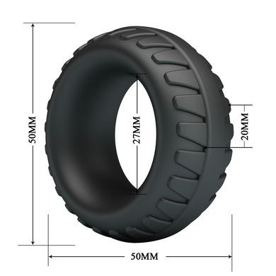 Эрекционное кольцо Crazy Bull №3 - Dilson super soft silicone, BI-210353