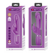 Вібратор із стимулятором клітора PRETTY LOVE - Kampas Rabbit 3 in 1 Purple, BW-500025-3