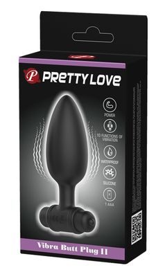 Анальний стимулятор з вібрацією Pretty Love Vibra Butt Plug II, BI-040107