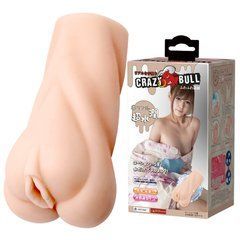 Мастурбатор с технологией выработки лубриканта Crazy Bull - Realistic Masturbator, BM-009210K