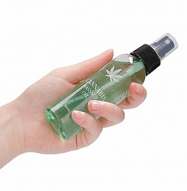 Массажное масло Shots - Cannabis Massage Oil, 100 мл