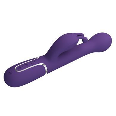 Вібромасажер із поступальним рухом серії Pretty Love - Dejon Dark Purple, BW-500014-2