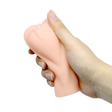 Мастурбатор с технологией выработки лубриканта Crazy Bull - Realistic Masturbator, BM-009210K