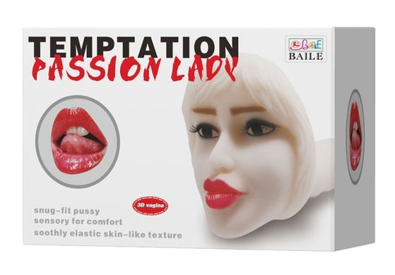 Мастурбатор ротик с вибростимуляцией BAILE - TEMPTATION PASSION LADY Vibration, BM-009183