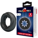 Эрекционное кольцо Crazy Bull №4 - DAQUEZ super soft silicone, BI-210354