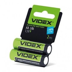 Батарейка щелочная Videx Alkaline LR6 AA( 2 шт )