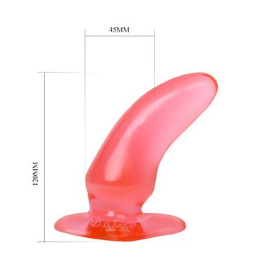 Анальна пробка на присоску "Butt hungry" BI-017004 Pink