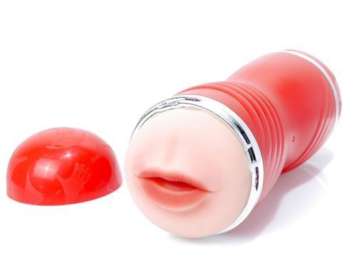 Мастурбатор с двумя входами OYO - Double Pump RED, YQM-205 RED