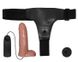 Страпон з вібрацією Ultra Passionate Harness Realdeal Penis 6.2" - Brown, BW-022064Z