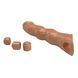 Подовжуюча насадка Pretty Love - Extension Penis Sleeve with Modular Length Blocks Brown, BI-026280-1