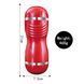 Мастурбатор с двумя входами OYO - Double Pump RED, YQM-205 RED