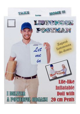 Надувна лялька BOYS of TOYS - Postman, BS5900006