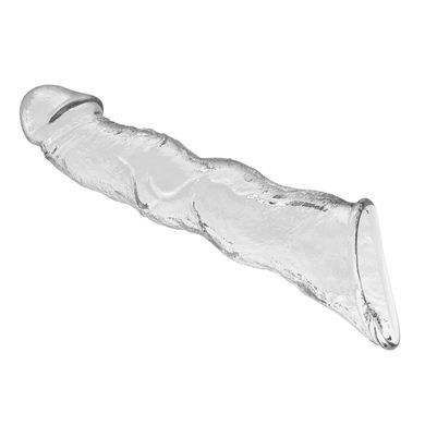 Подовжуюча насадка Pretty Love - Extension Penis Sleeve with Modular Length Blocks Clear, BI-026280M